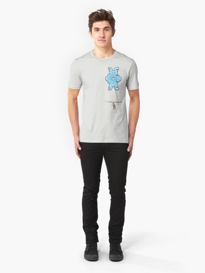 Alternate view of Shadow of the Colossus Slim Fit T-Shirt