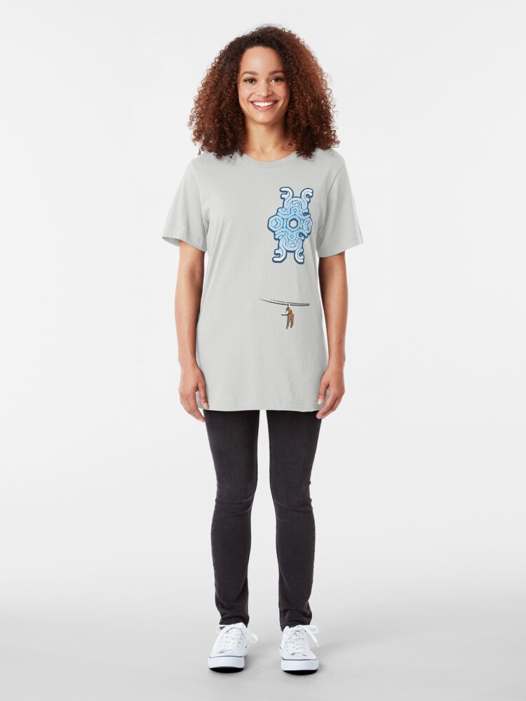 Alternate view of Shadow of the Colossus Slim Fit T-Shirt