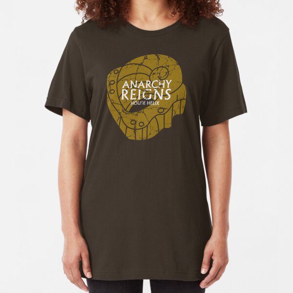 House Helix: Anarchy Reigns Slim Fit T-Shirt