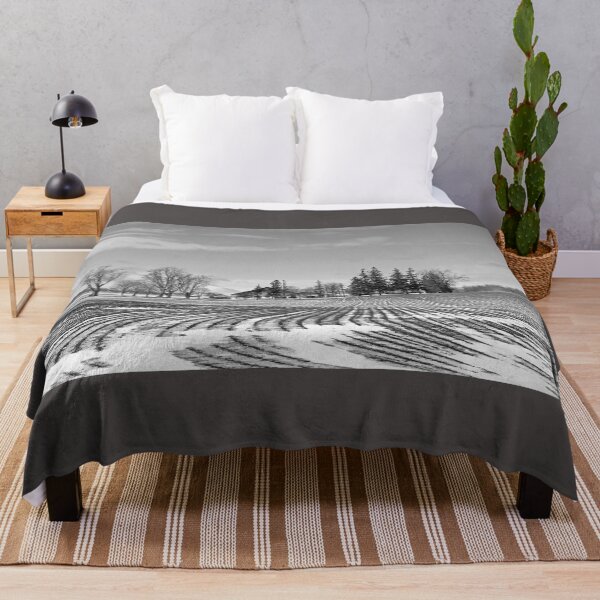 Item preview, Winter Farm Black And White designed and sold by Deb Oppermann.