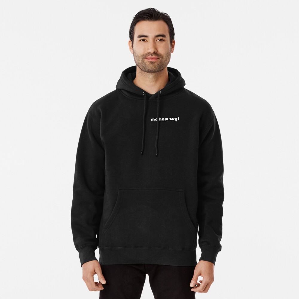 Mo How Zeg West Vlaams Zipped Hoodie By Peter Cyclist Redbubble