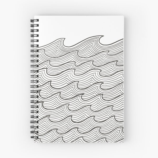 Item preview, Waves pattern  designed and sold by DesignTreasure.