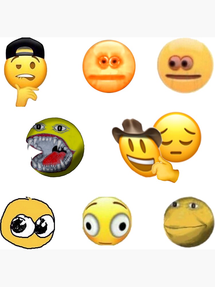 Cursed Emoji Meme Coasters for Sale