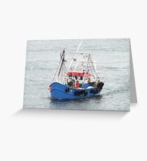 Trawler Greeting Card