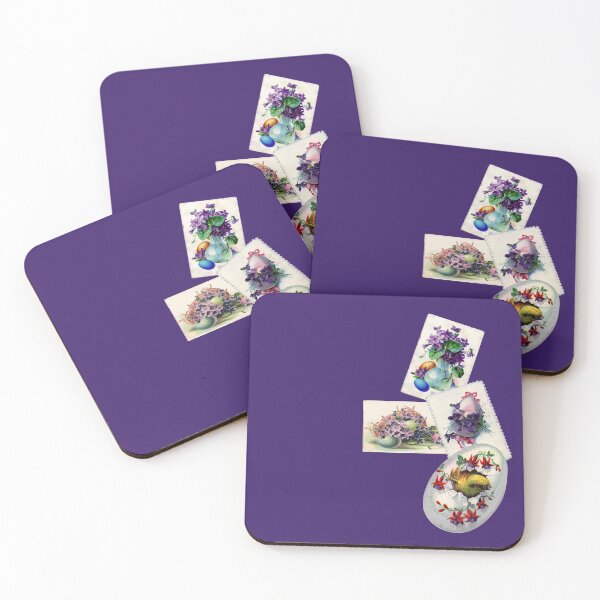 Item preview, Eggs and Violets - Springtime Victorian Ephemera designed and sold by LochNestFarm.