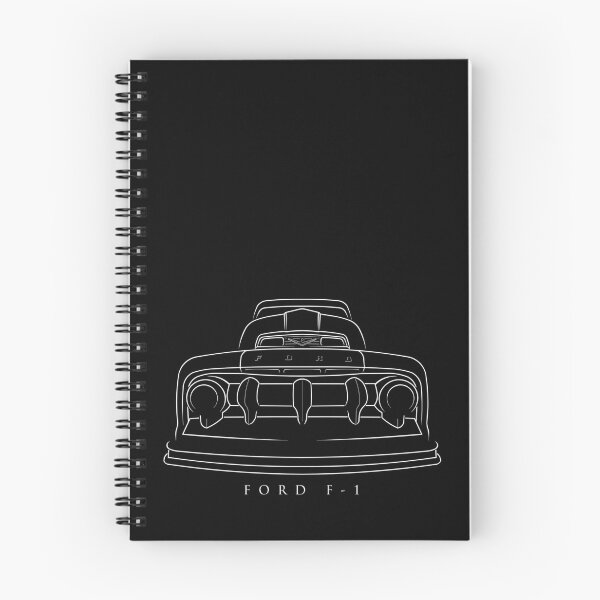 Artikelvorschau, 1952 Ford F-1 Pickup - vordere Schablone, weiß entworfen und verkauft von mal-photography.