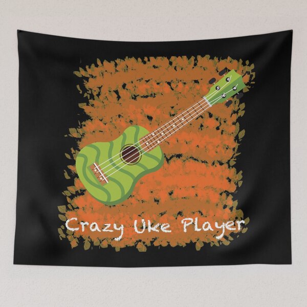 Item preview, Crazy Ukulele Player designed and sold by elizdesigns.