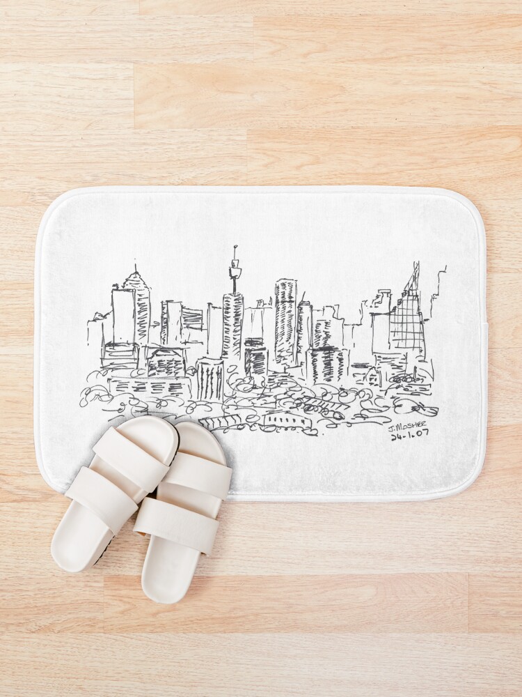Tapis de bain ''Sydney, Australie' : autre vue