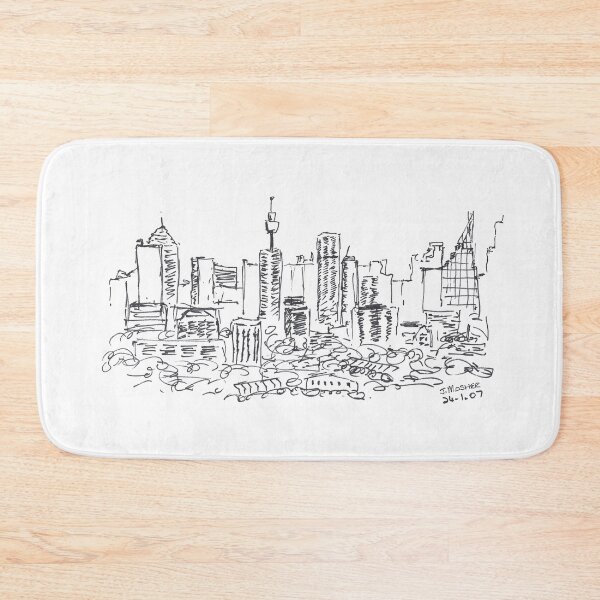 Sydney, Australia Bath Mat