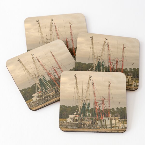Item preview,  Shrimping Boat 22 22 designed and sold by KensLensDesigns.