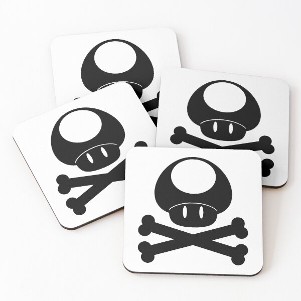 Item preview, Mushroom Crossbones (Black) designed and sold by mikedavisjr.