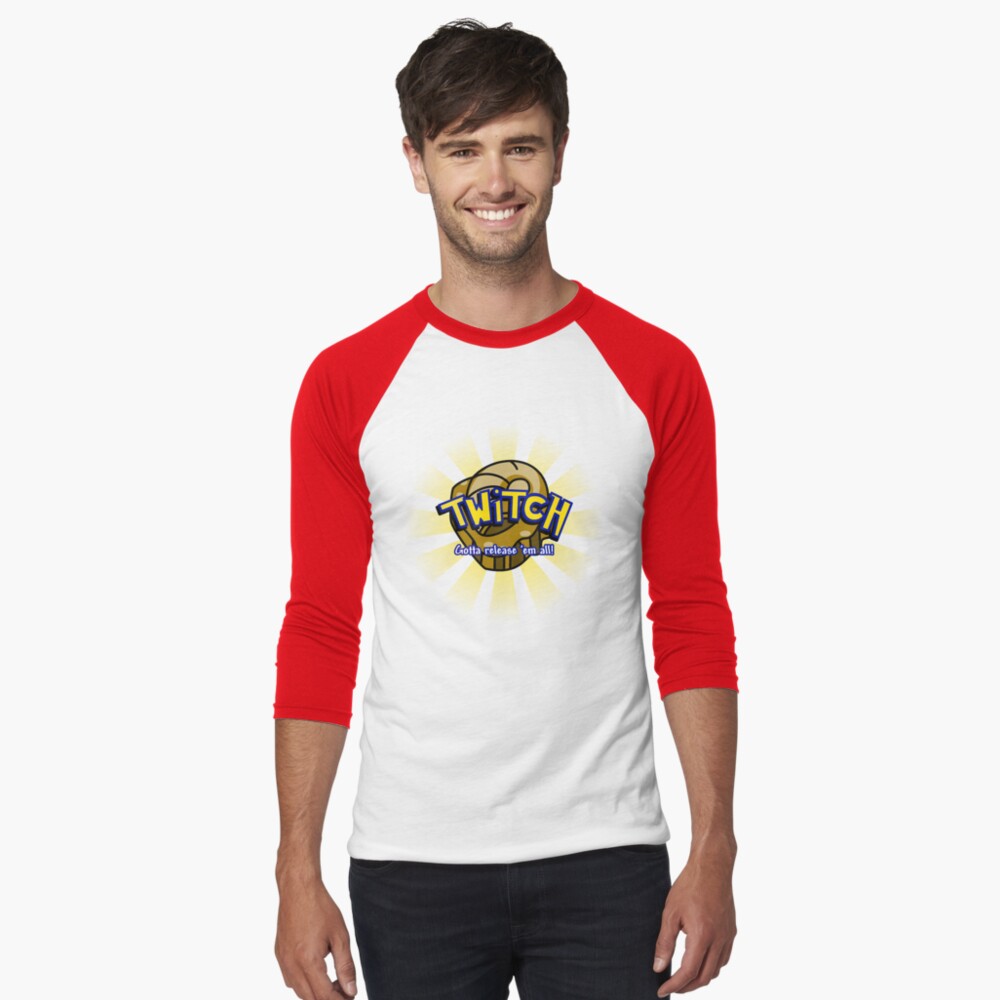 Item preview, Baseball ¾ Sleeve T-Shirt designed and sold by merimeaux.
