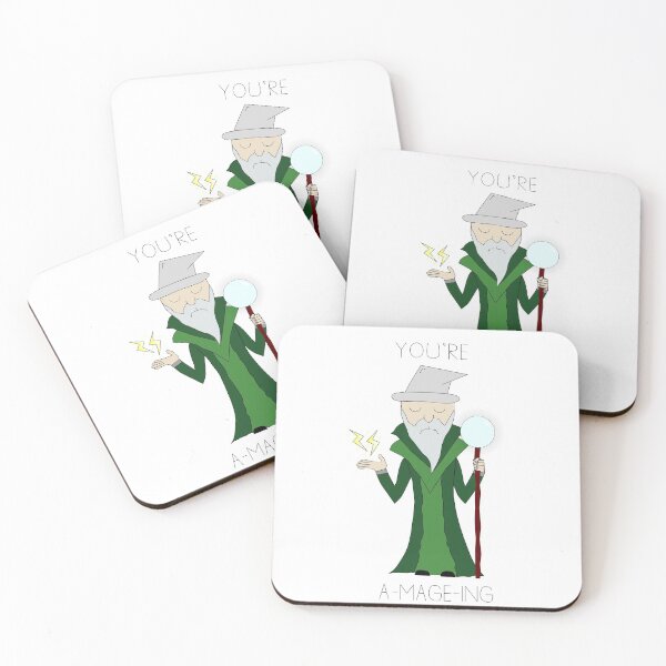Item preview, You're A-Mage-Ing designed and sold by punderfullife.