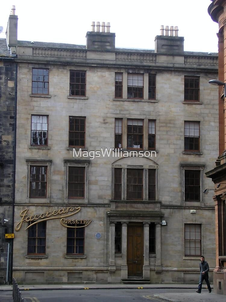 "Jacobean Corsetry, Virginia Street, Glasgow" by MagsWilliamson Redbubble