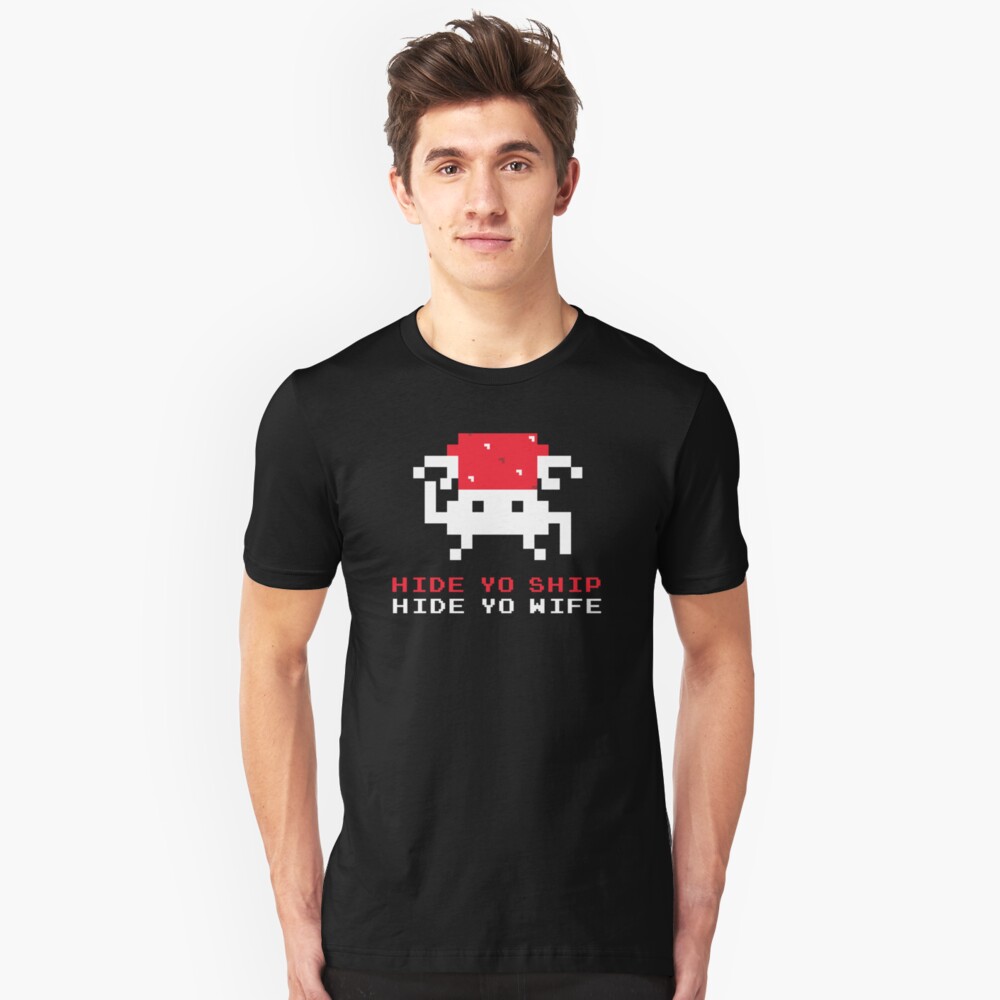 Space Intruders Slim Fit T-Shirt