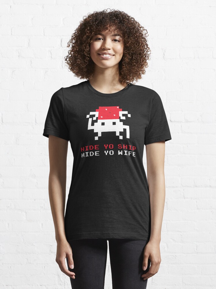 Thumbnail 6 of 7, Essential T-Shirt, Space Intruders designed and sold by merimeaux.
