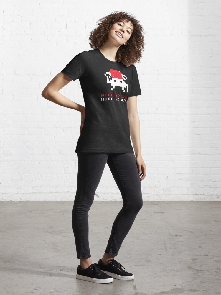 Thumbnail 4 of 7, Essential T-Shirt, Space Intruders designed and sold by merimeaux.