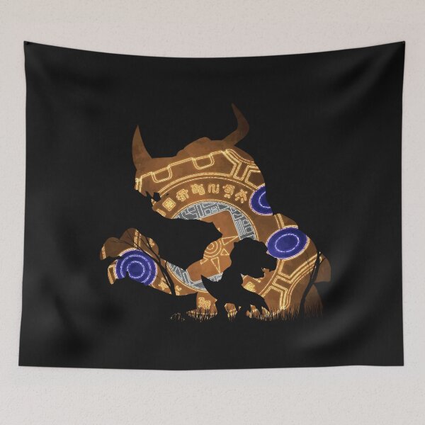 Item preview, Greymon and Agumon Digivolution Courage Set Silhouette designed and sold by Mecanicarts.