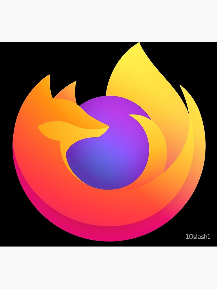 New Firefox Logo Greeting Card By 10slash1 Redbubble