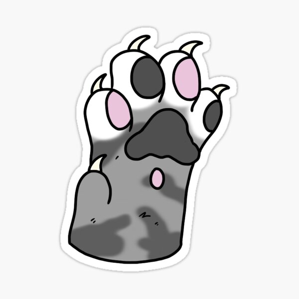 Item preview, Tabby Cat Paw  designed and sold by MemeYeenWorks.