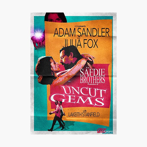 UNCUT GEMS - 'Roman Holiday' Poster Photographic Print