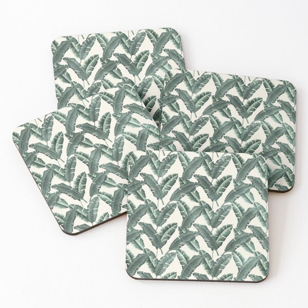 Item preview, Banana Watercolor Leaf Pattern By Nicole William designed and sold by GlowinUp Shop.