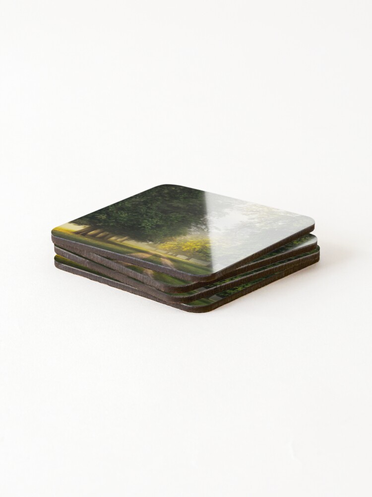 Thumbnail 4 of 5, Coasters (Set of 4), Late Again designed and sold by redtree.