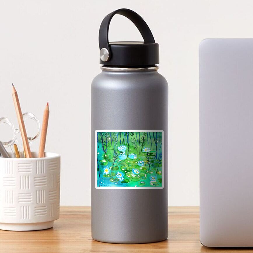 Water Lilies Sticker