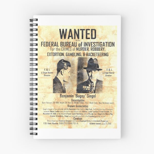 Item preview, Bugsey Siegel Wanted designed and sold by Lawrence Baird.