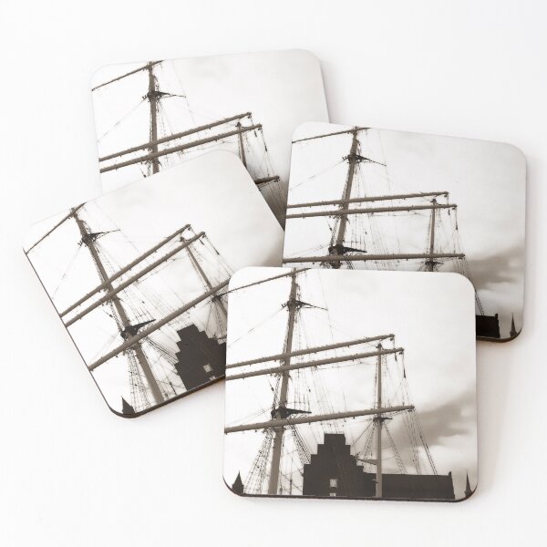Item preview, The Gorch Fock and a Warehouse ... designed and sold by Angelika Vogel.