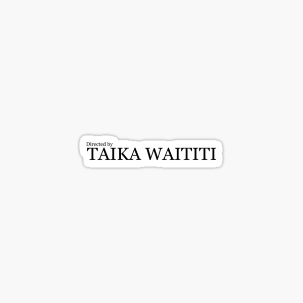 Aperçu de l'œuvre Réalisé par Taika Waititi créée et vendue par emmavanya.