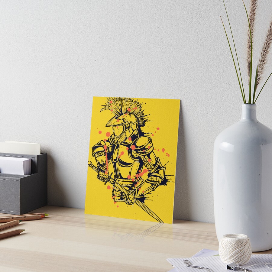 Item preview, Art Board Print designed and sold by Rasslintees.