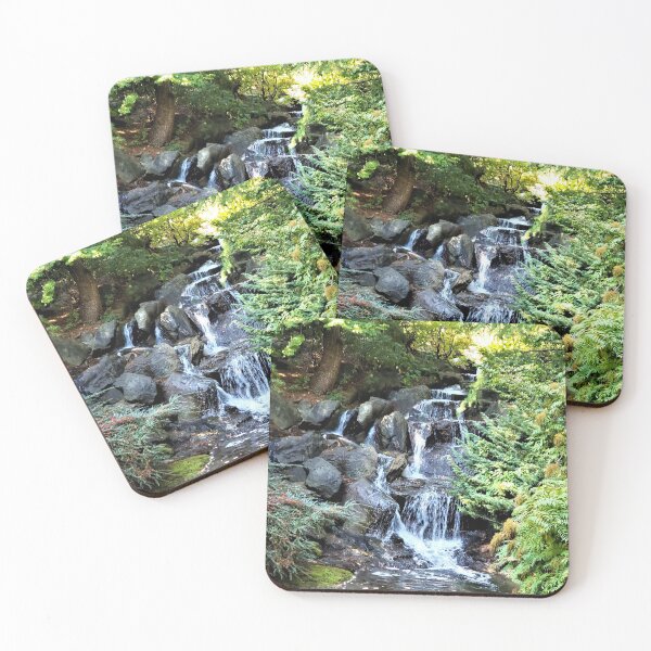 Item preview, Waterfall Van Dusen Botanical Garden Vancouver designed and sold by EloiseArt.