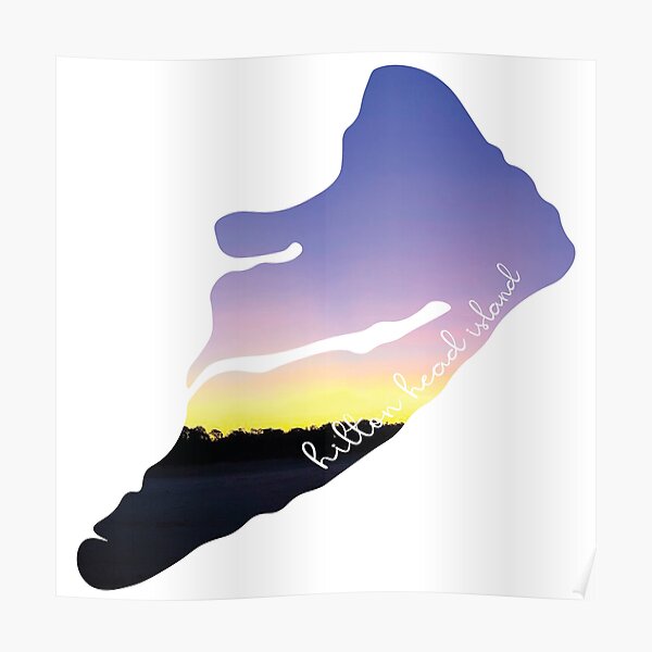 South Carolina Poster Minimalist Wall Art Hilton Head