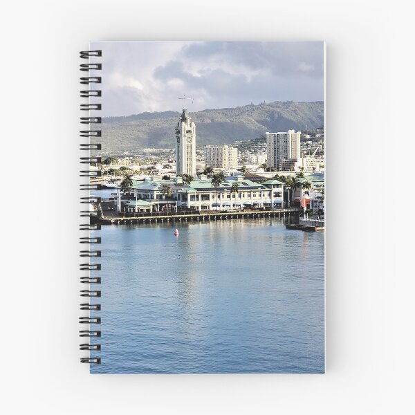 Item preview, Honolulu Harbor Aloha Tower designed and sold by EloiseArt.