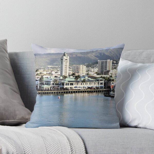 Item preview, Honolulu Harbor Aloha Tower designed and sold by EloiseArt.
