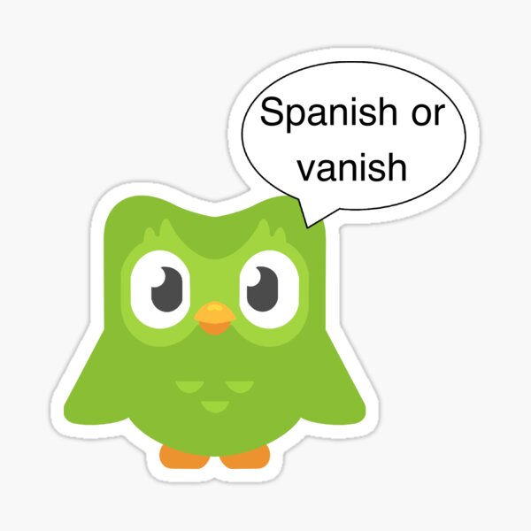 Vanish Stickers Redbubble - roblox dualingo face decal
