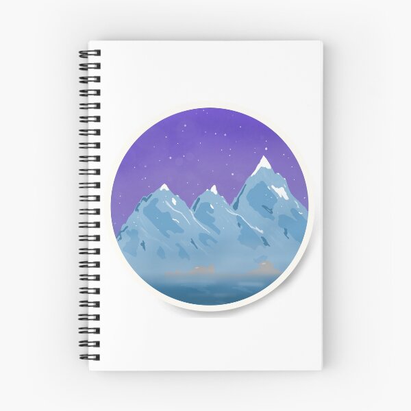 Item preview, Mountainscape Sticker / Bubble Cut designed and sold by Kristin Howell.