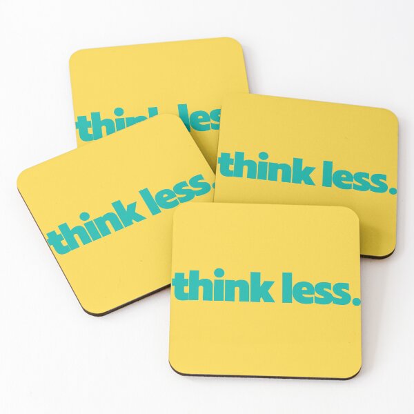 Item preview, Think Less. designed and sold by BenJrdn4.
