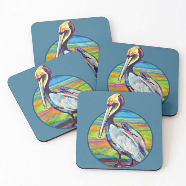 Item preview, Colorful Pelican Design designed and sold by RobertPhelpsArt.