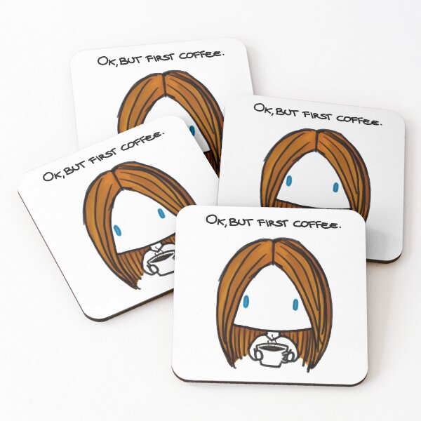 Item preview, Ok, but first coffee  designed and sold by Bazzecola.