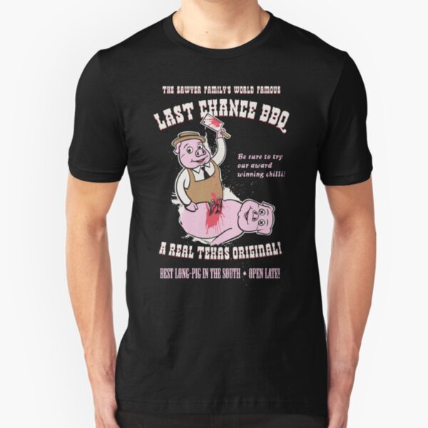 LAST CHANCE BBQ Slim Fit T-Shirt