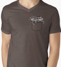 Pocket messengers from Bloodborne Men's V-Neck T-Shirt