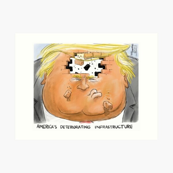 America's Deteriorating Infrastructure Art Print