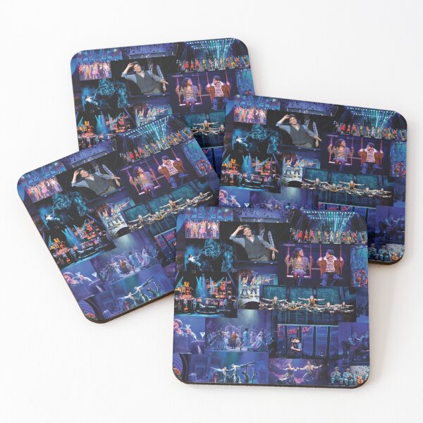 Item preview, Blue Broadway Show Collage designed and sold by broadwaycantdie.