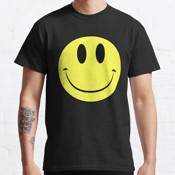 SpongeBob SquarePants T Shirt Smiley Face Rave Festival Acid Retro
