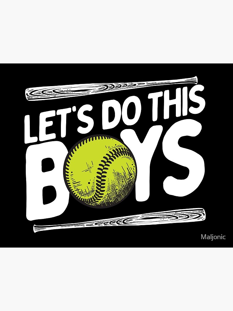 Let's Do This Boys Baseball Mom Dad Team Coach Sayings Gift