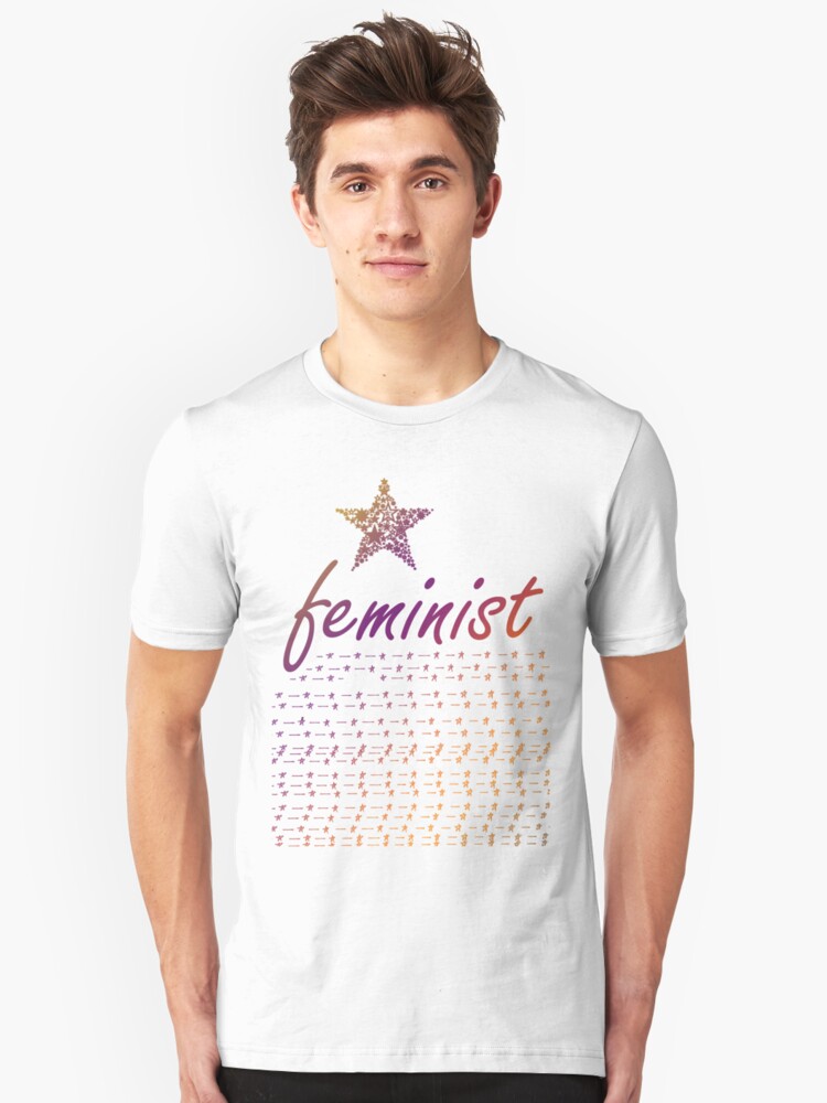 Alternate view of Feminist Star Slim Fit T-Shirt