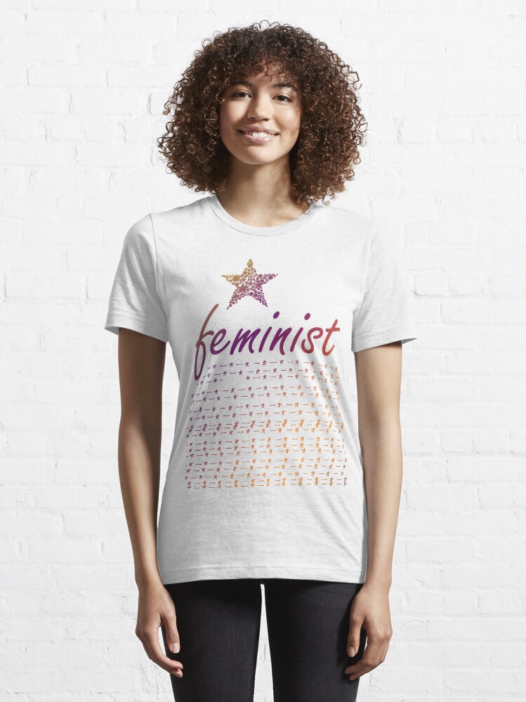 Alternate view of Feminist Star Essential T-Shirt