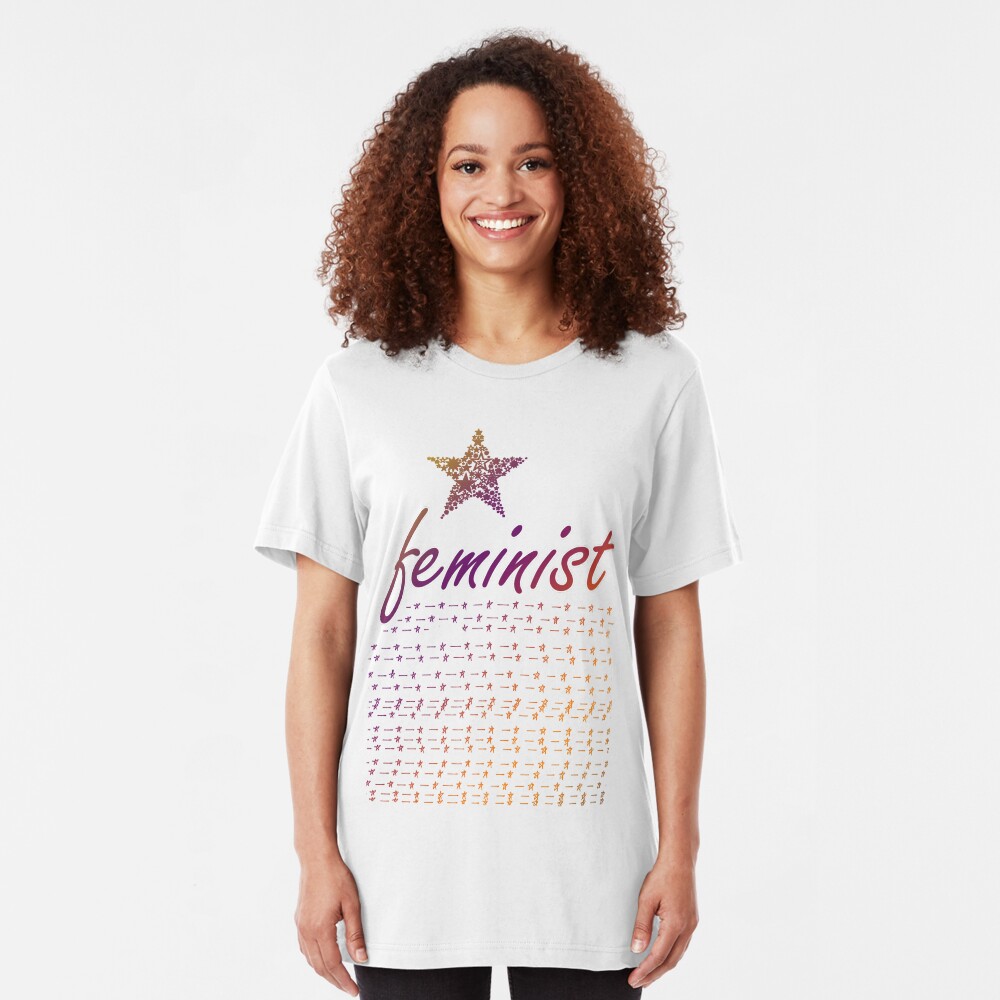 Feminist Star Slim Fit T-Shirt